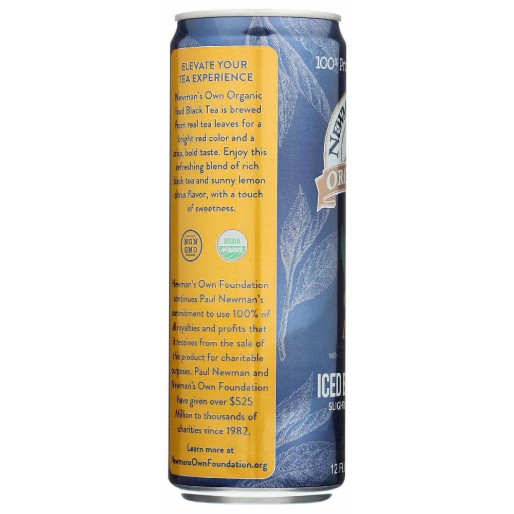 NEWMANS OWN ORGANICS Grocery > Beverages > Coffee, Tea & Hot Cocoa NEWMANS OWN ORGANICS: Iced Tea Lemon Org, 12 fo