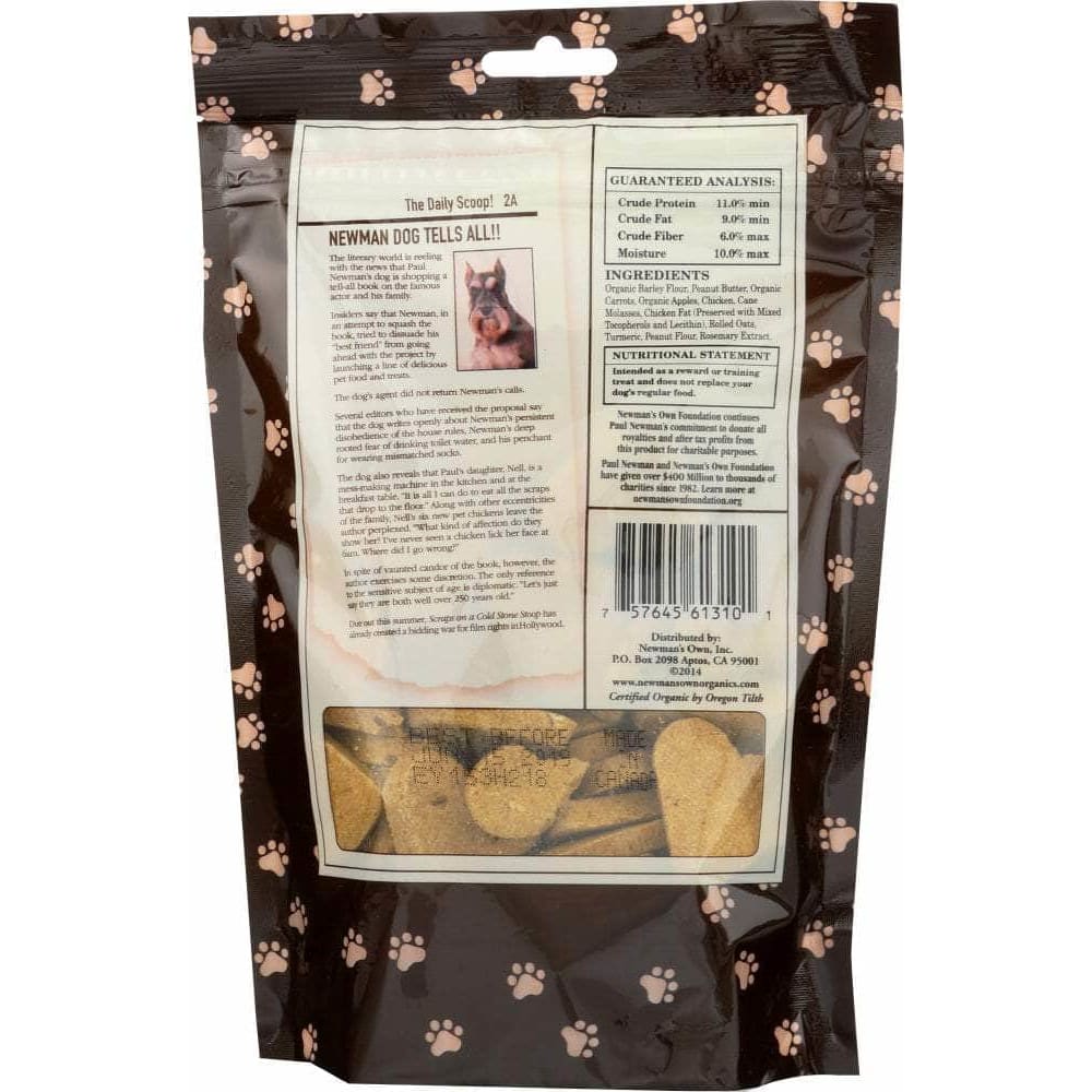 Newmans Own Newman's Own Premium Dog Treats Medium Peanut Butter, 10 oz