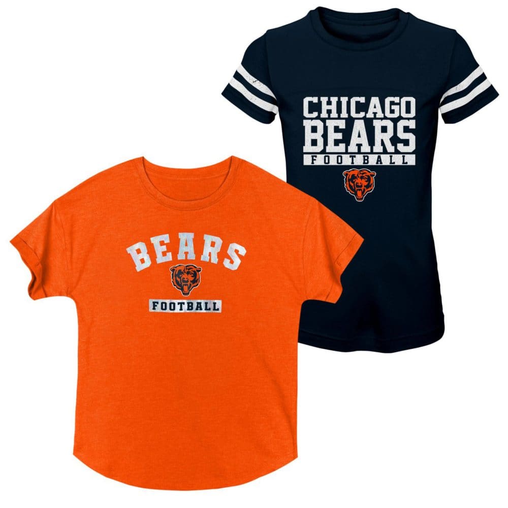 NFL Girls Youth Tee Set 2-Pack - NFL Gear - ShelHealth