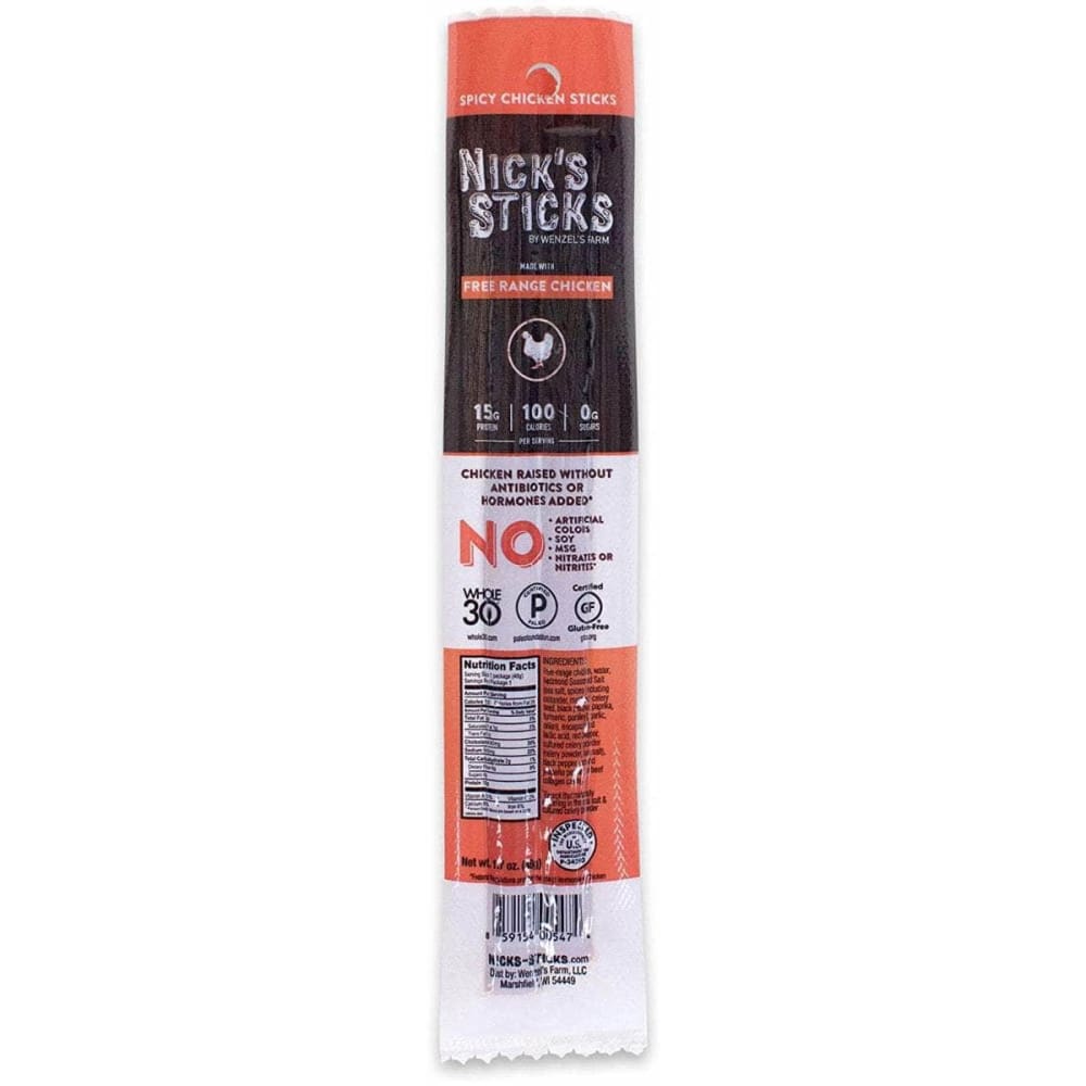 NICKS STICKS NICKS STICKS Stick Chicken Spicy, 1.7 oz