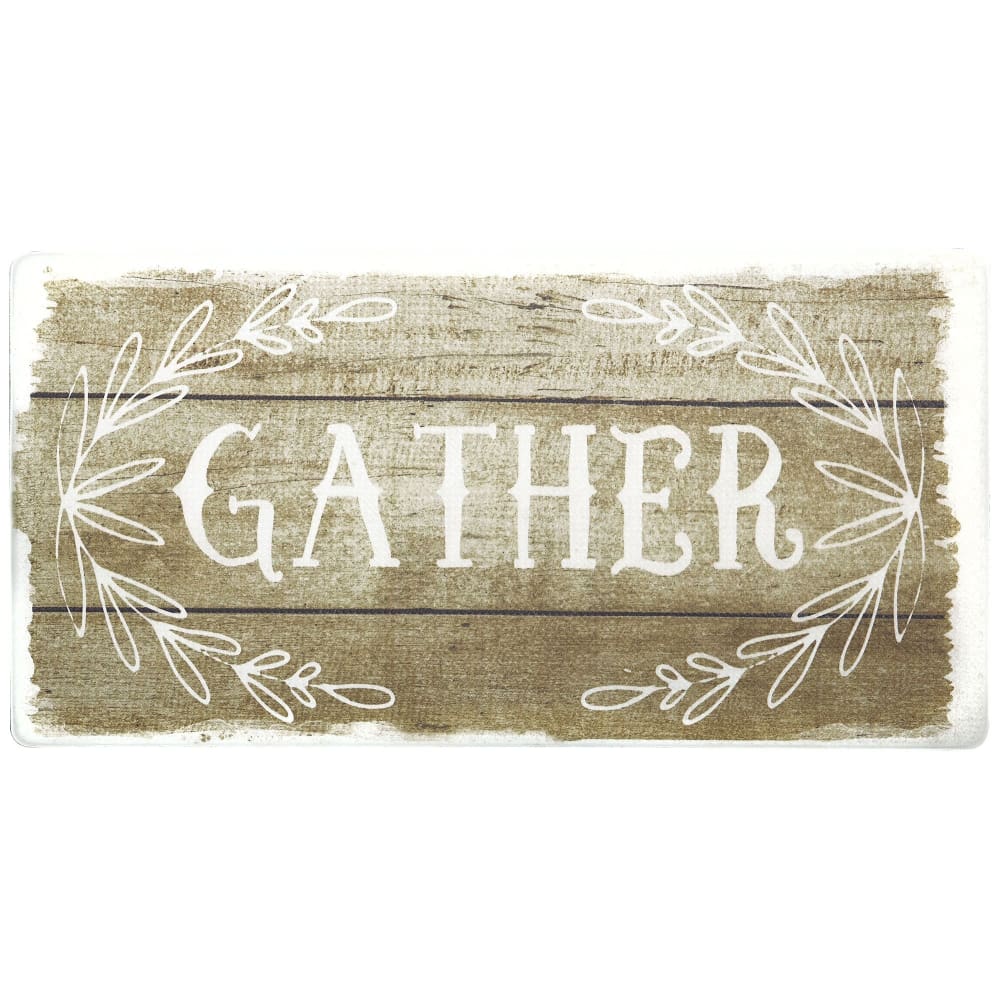Nicole Miller Anti-Fatigue Kitchen Mat - Gather Print - Home/Home/Rugs & Flooring/Flooring & Doormats/ - Unbranded