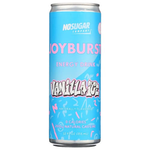 NO SUGAR COMPANY: Drink Enr Jybrst Vnl Ice 12 fo (Pack of 5) - Grocery > Beverages > Energy Drinks - NO SUGAR COMPANY