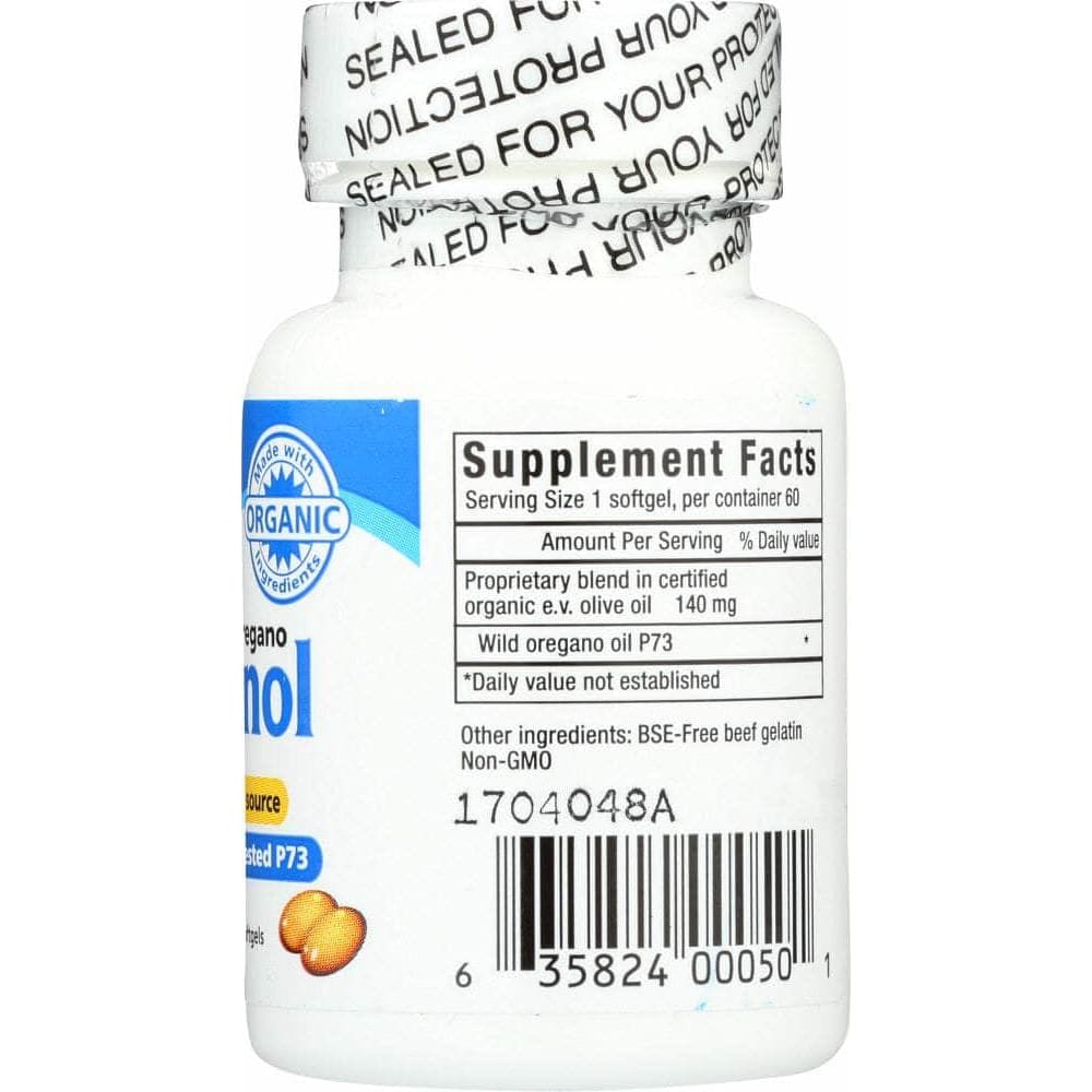 North American Herb & Spice North American Herb & Spice Oreganol P73, 60 Softgels