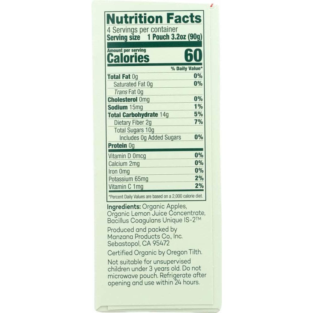 North Coast North Coast Organic Apple Sauce Pouches, 12.8 oz