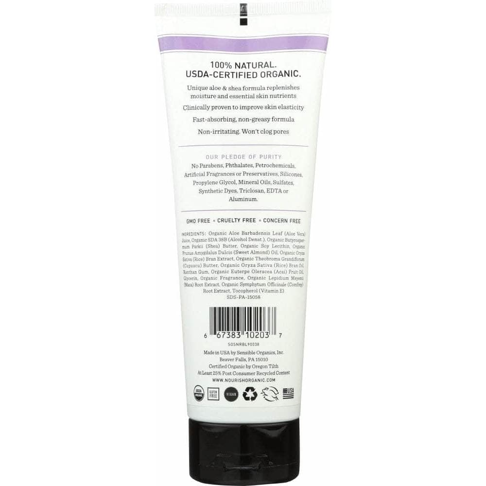 NOURISH ORGANIC Nourish Organic Body Lotion Lavender Mint, 8 Oz