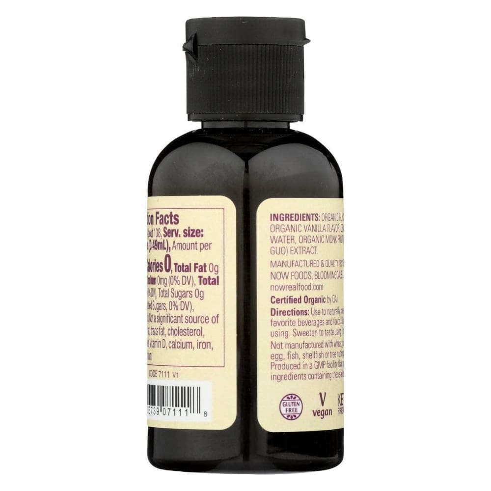 NOW Now Organic Vanilla Monk Fruit, 1.8 Oz