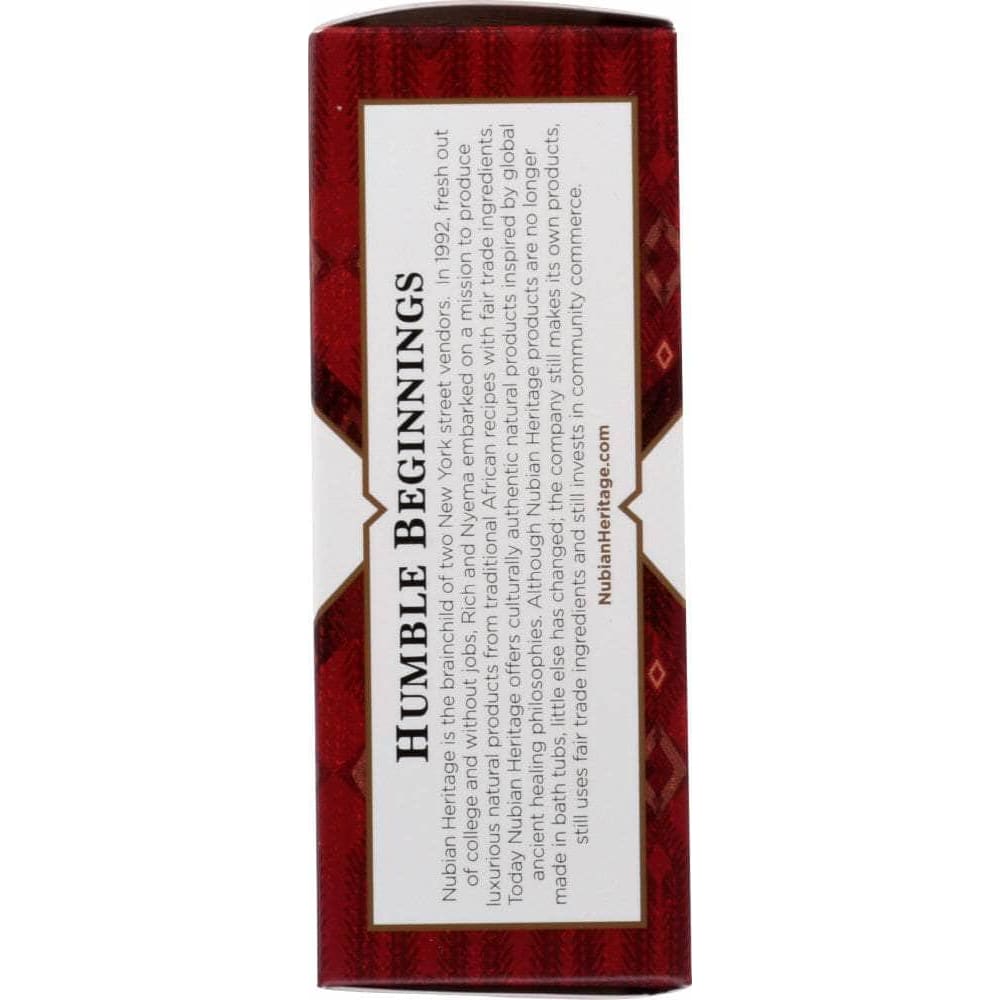 NUBIAN HERITAGE Nubian Heritage Honey & Black Seed Soap, 5 Oz