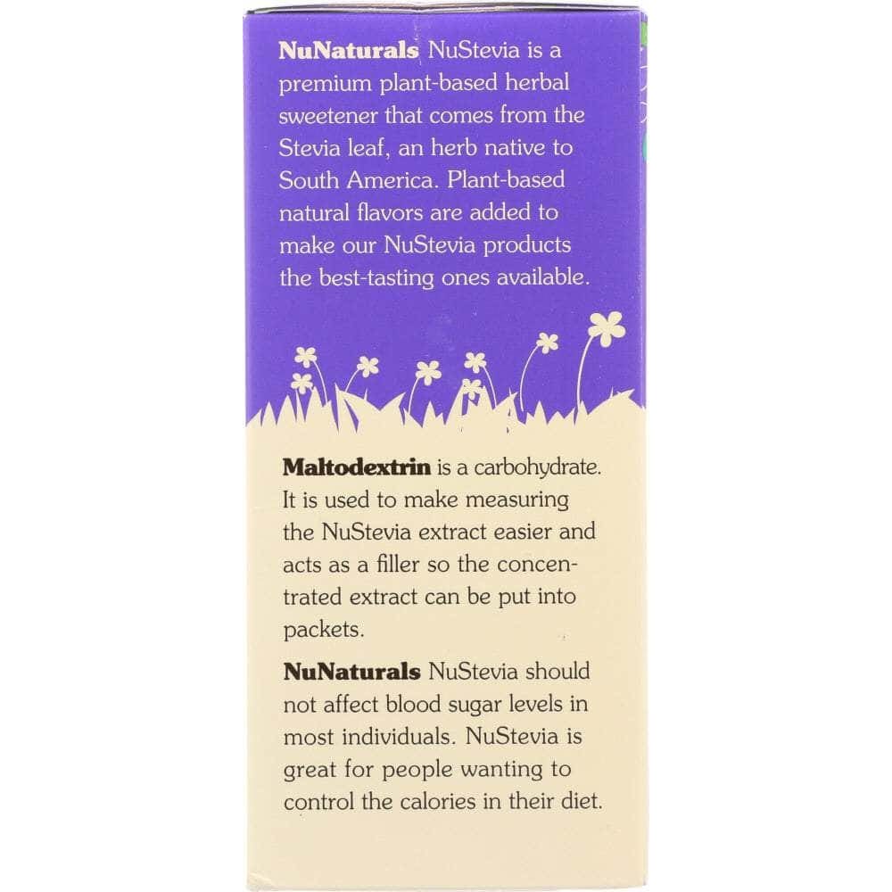 Nunaturals Nunaturals Inc White Stevia Powder Sweetener 100, 100 pk