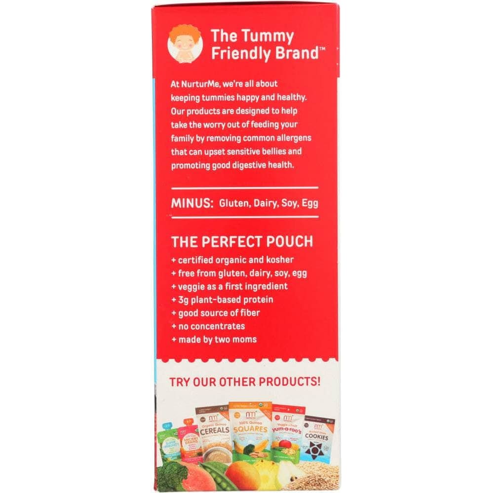 Nurturme Nurturme Baby Yogurt Dairy Free Carrot Banana and Berry, 14 oz