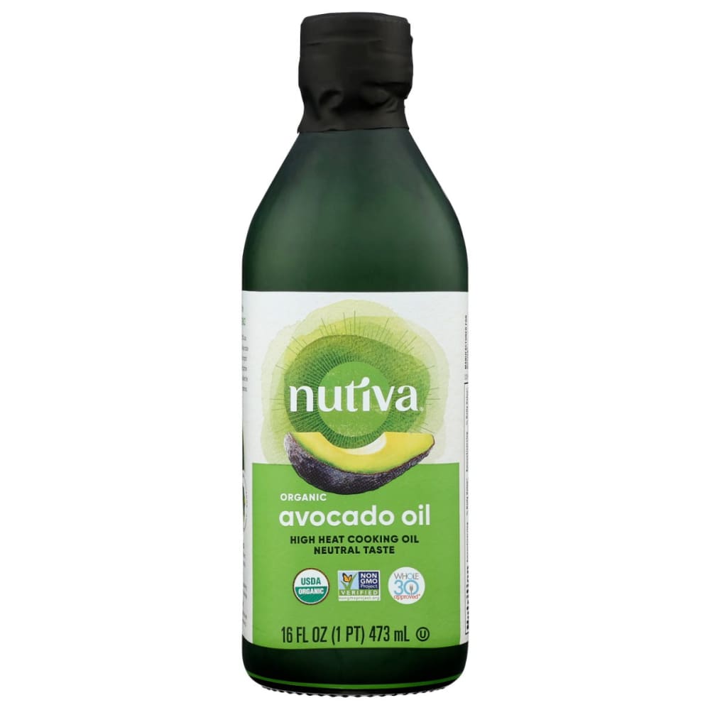 NUTIVA: Oil Avocado Pure Organic 16 FO - Cooking & Baking > Cooking Oils & Sprays - NUTIVA