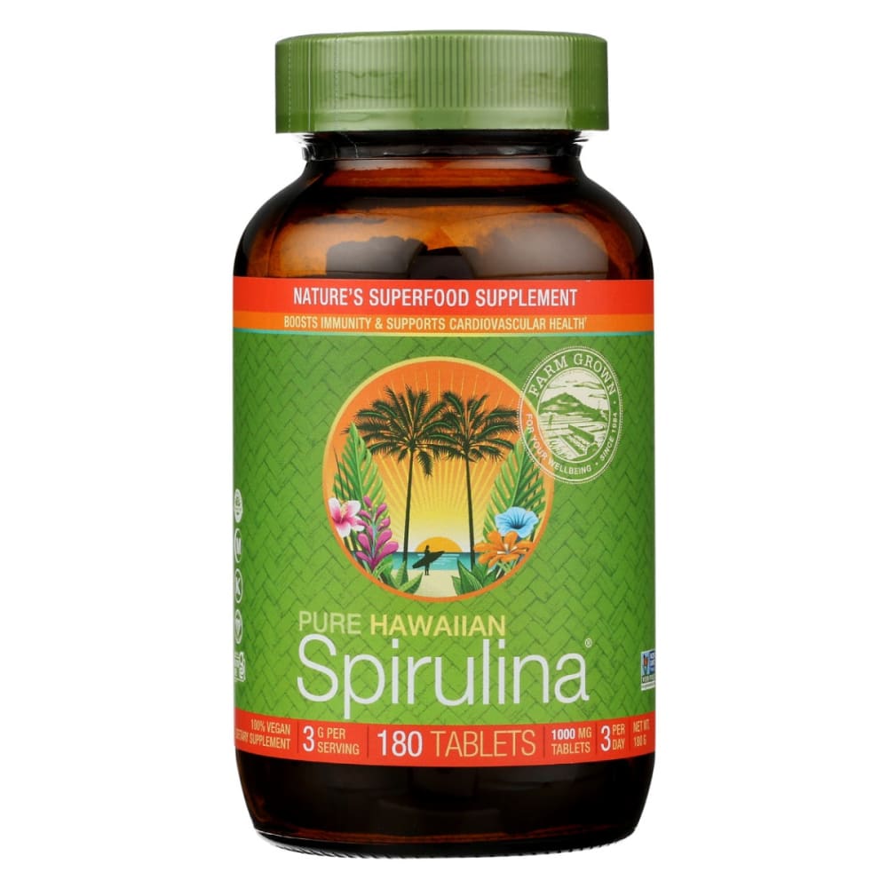 NUTREX: Hawaiian Spirulina 1000Mg 180 TB - NUTREX