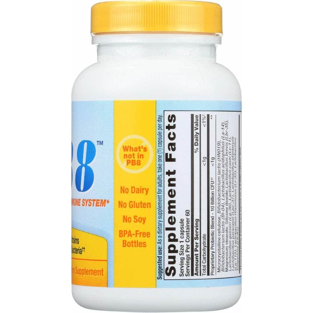 Nutrition Now Nutrition Now Pb 8 Probiotic Immune Support Supplement, 60 capsules