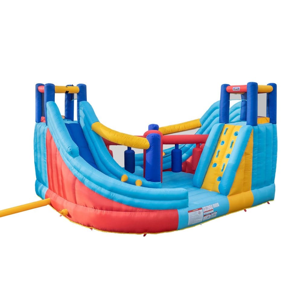 Obstacle Course Water Park - Water Slides & Sprinklers - Obstacle