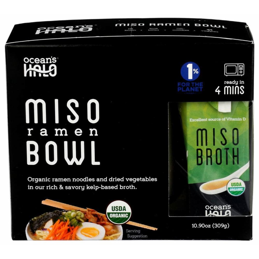 OCEANS HALO OCEANS HALO Miso Noodle Bowl, 10.75 oz