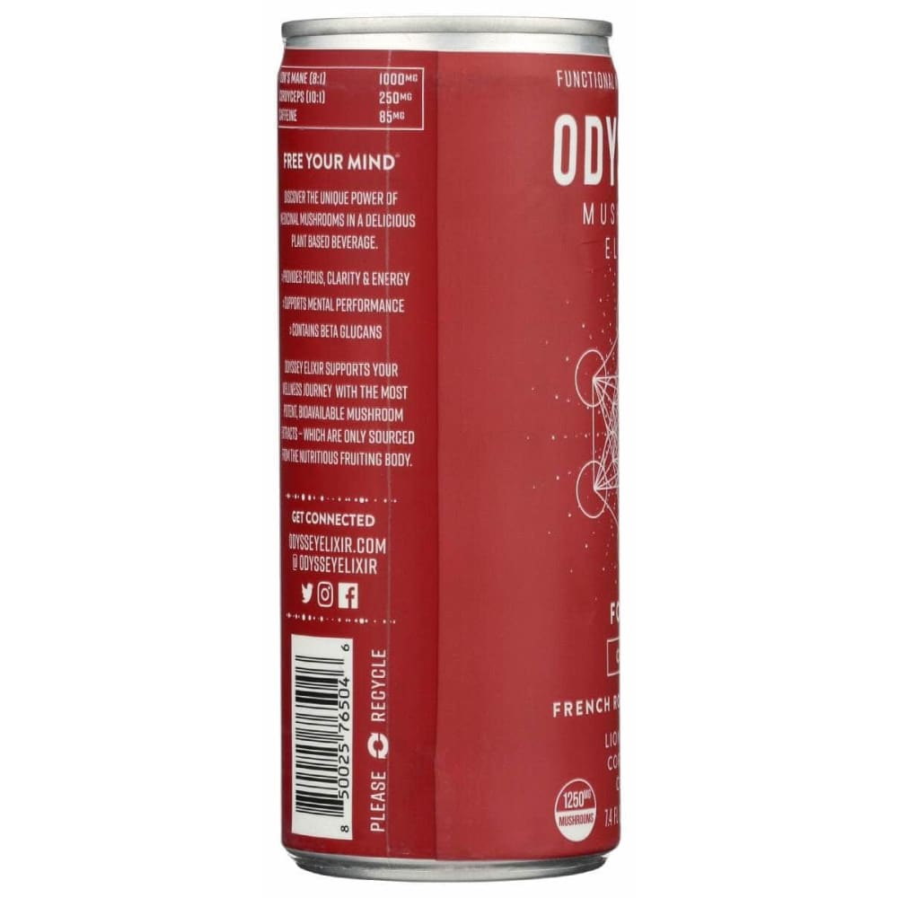 ODYSSEY ELIXIR Grocery > Beverages > Coffee, Tea & Hot Cocoa ODYSSEY ELIXIR Focus French Roast Oat Latte, 7.4 oz