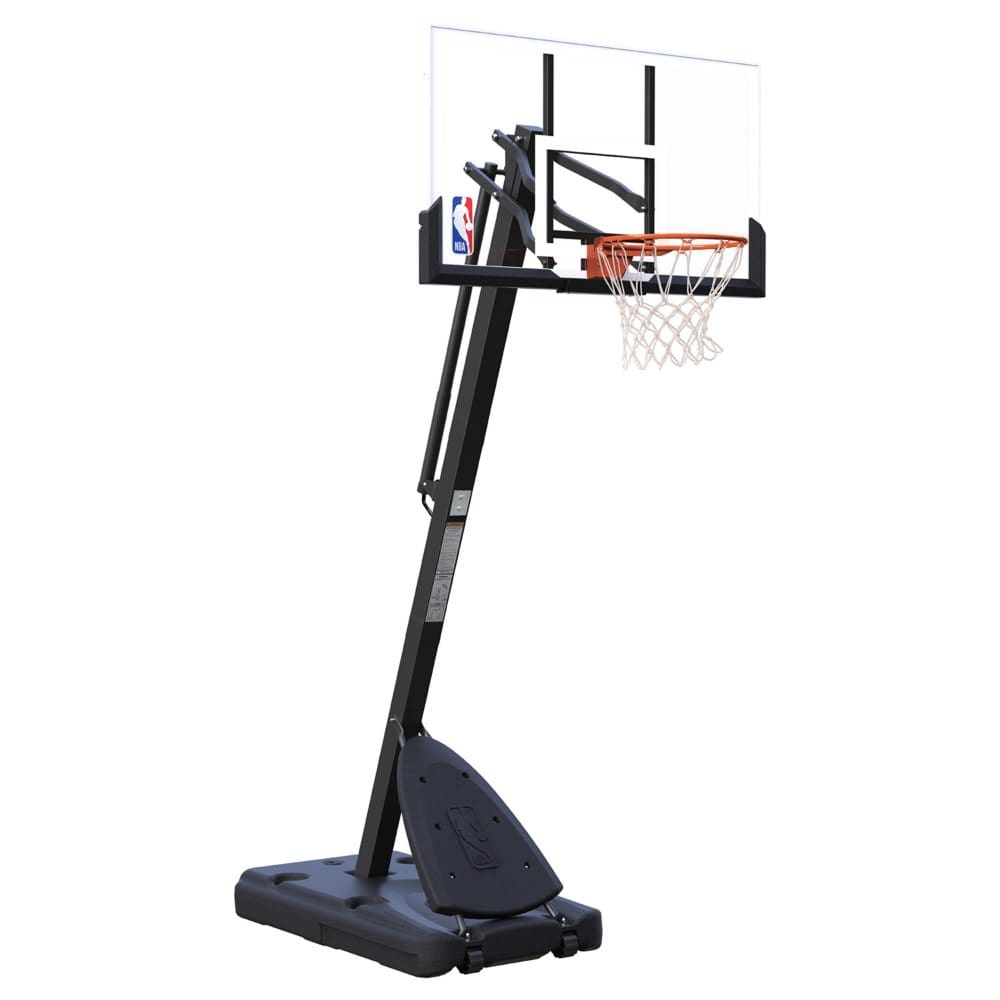 Official NBA 54†Portable Basketball Hoop with Polycarbonate Backboard - Sports Equipment - Official