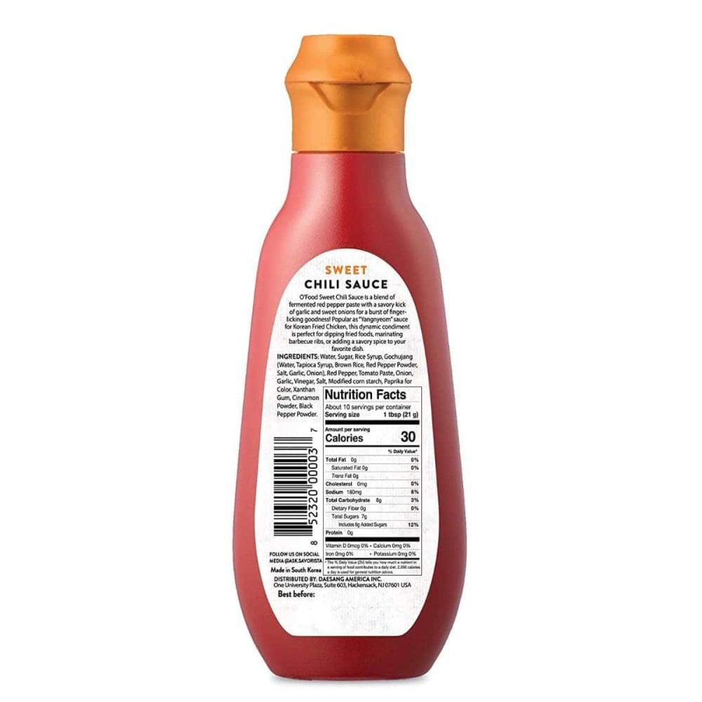 OFOOD Ofood Gochujang Sweet Chili Sauce, 7.5 Oz