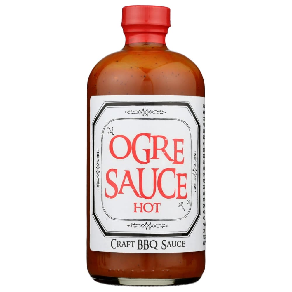 OGRE SAUCE: BBQ Sauce Hot Craft 16 fo (Pack of 4) - OGRE SAUCE