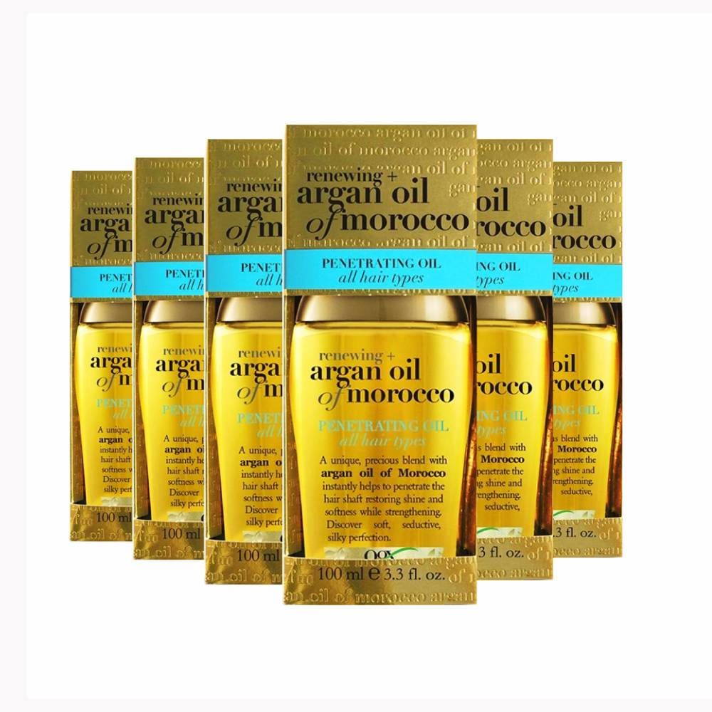 OGX Renewing + Argan Oil of Morocco Penetrating Hair Oil Treatment - 3.3 fl oz - 6 Pack - Hair Care - OGX