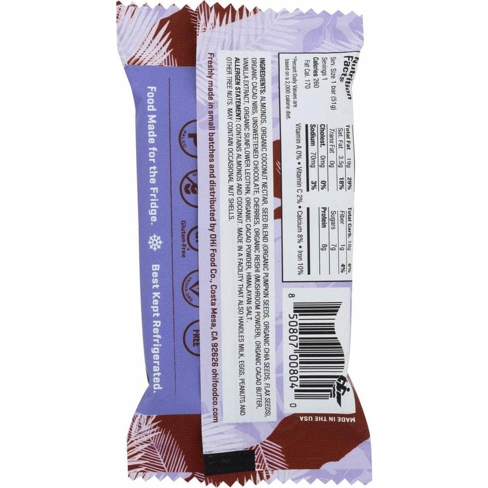 Ohi Ohi Superfood Bar Double Chocolate, 1.80 oz