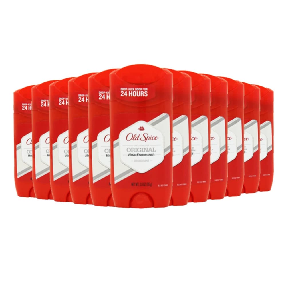 Old Spice High Endurance Deodorant Original 3 oz -12 pack - Deodorant - Old Spice