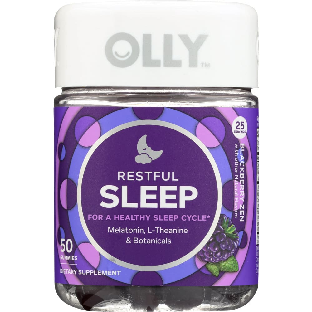 OLLY: Supplement Restful Sleep Gummy 50 ea - Health > Vitamins & Supplements > DHEA & PREGNENOLONE & HORMONES - OLLY