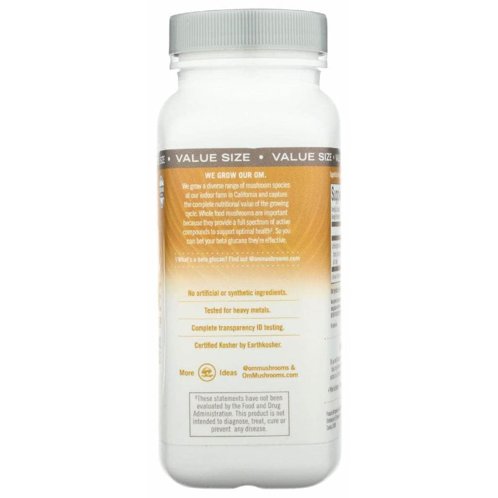 OM MUSHROOMS Om Mushrooms Lions Mane Cp, 180 Cp