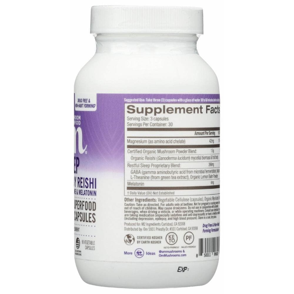 OM MUSHROOMS Om Mushrooms Sleep, 90 Cp