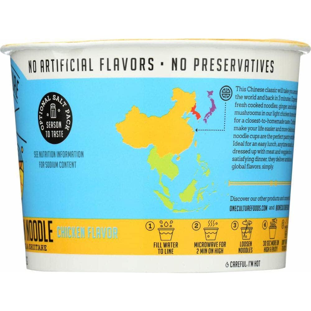 One Culture Foods One Culture Foods Chinese Chicken Noodle, 3.65 oz