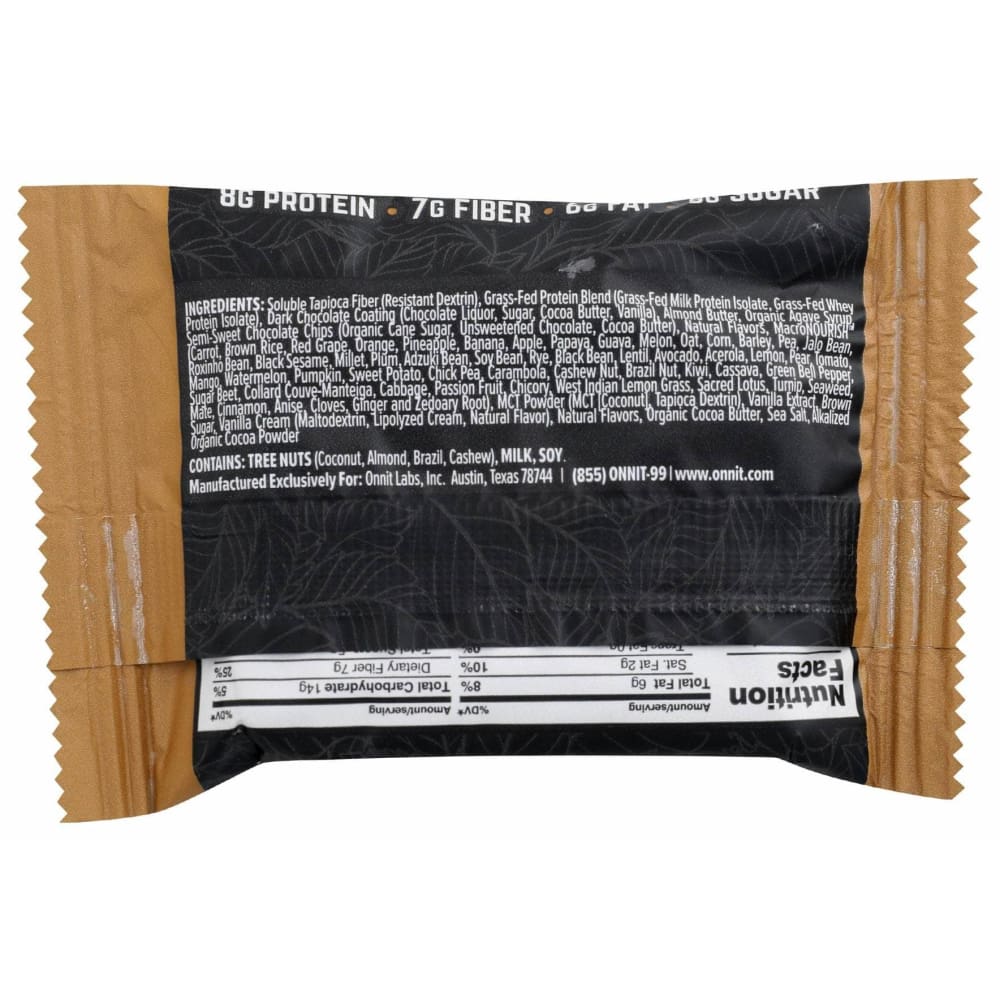 ONNIT Grocery > Snacks > Cookies ONNIT: Protein Bites Chocolate Cookie Dough, 32 gm