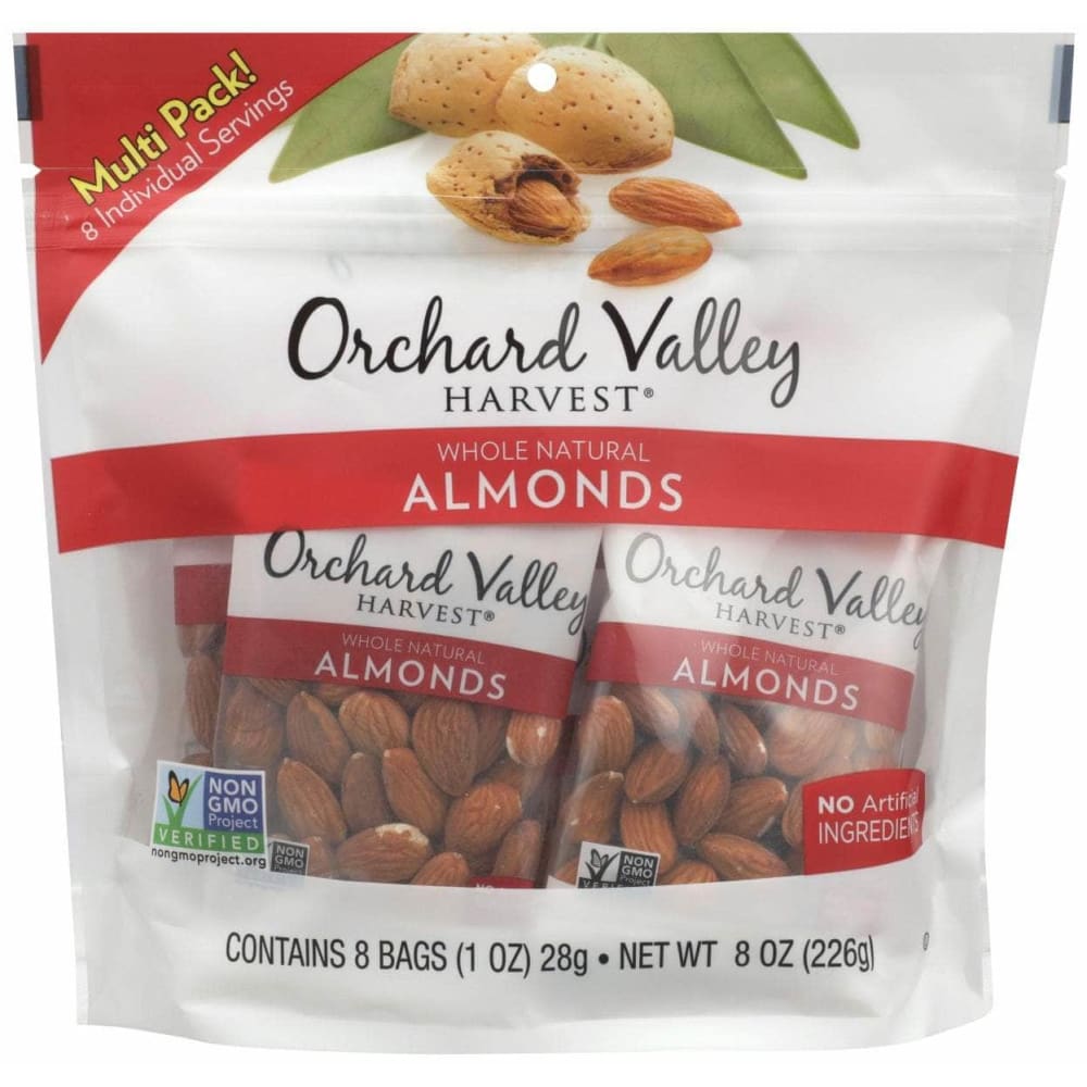 ORCHARD VALLEY HARVEST ORCHARD VALLEY HARVEST Almnds Whl Nat Raw, 8 oz
