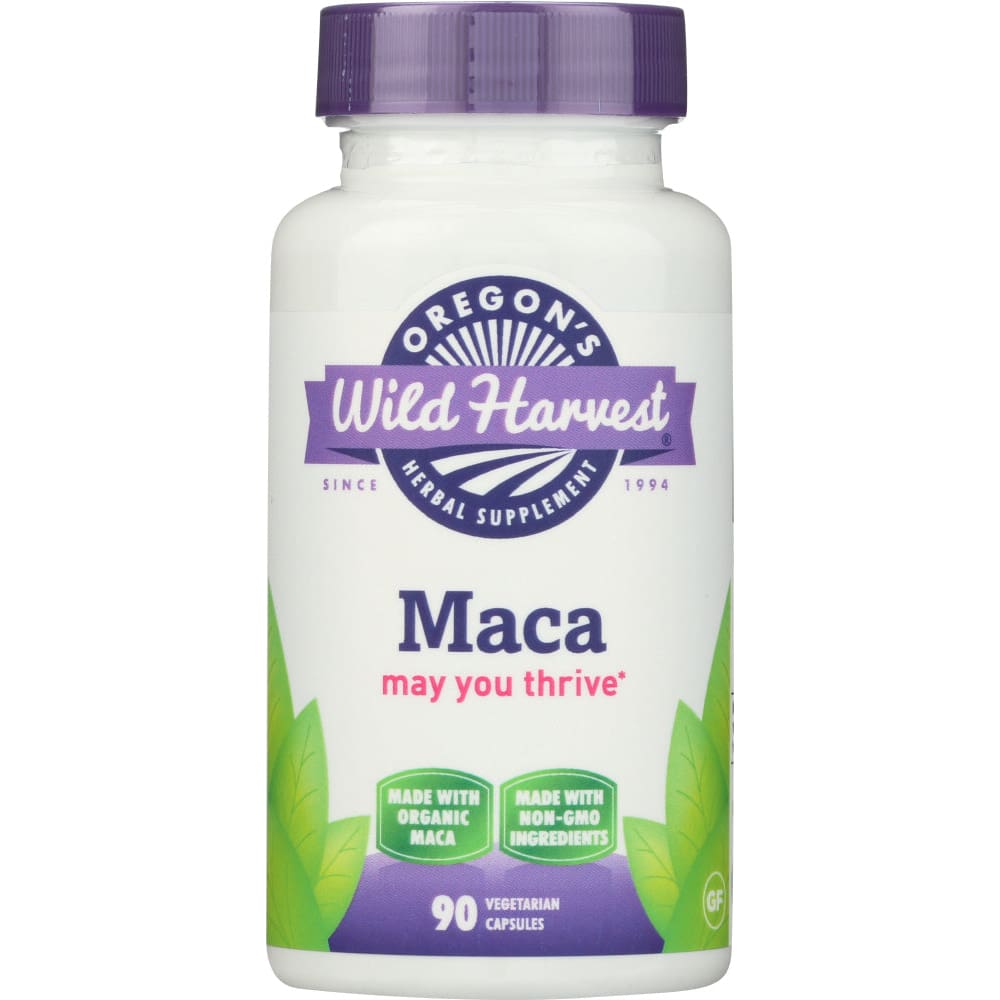 OREGONS WILD HARVEST: Maca Root 90 vc (Pack of 2) - Health > Health & Medicine > HERBAL SINGLES OTHER - OREGONS WILD HARVEST