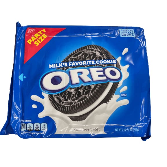 Oreo OREO Chocolate Sandwich Cookies, Family Size, 19.1 oz