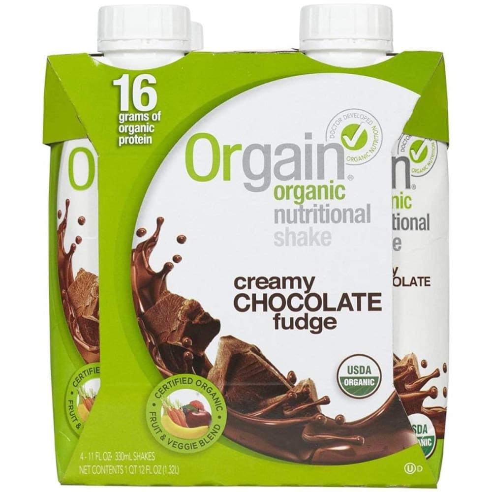ORGAIN Orgain Protein Shk Choc Fdg 4Pk, 4 Lb