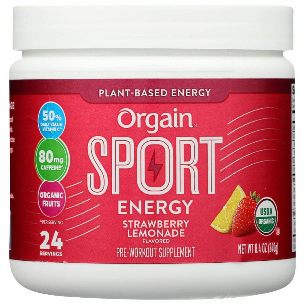 ORGAIN ORGAIN Sport Recovery Strw Lmnad, 8.4 oz