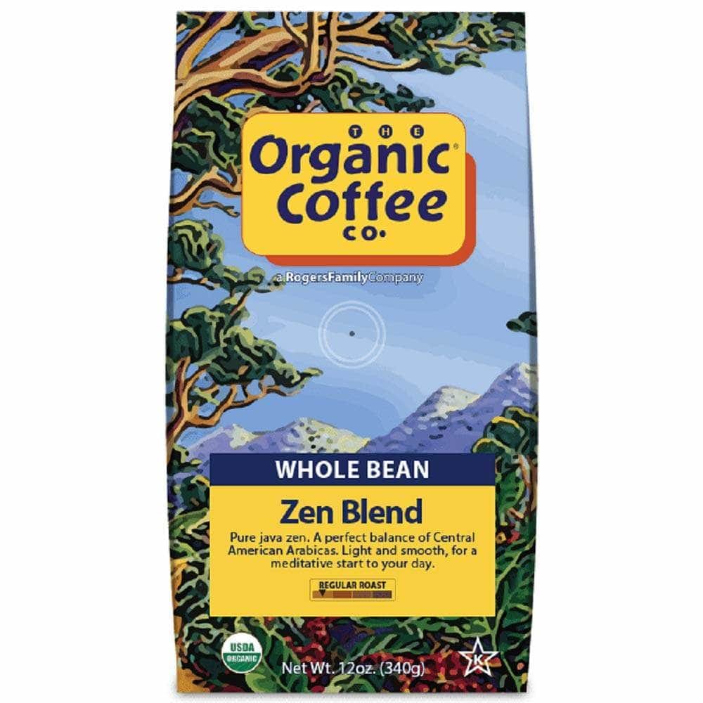 ORGANIC COFFEE CO ORGANIC COFFEE CO Organic Whole Bean Zen Blend Coffee, 12 oz