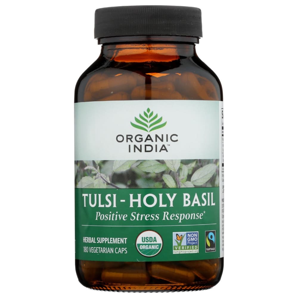 ORGANIC INDIA: Tulsi 180 VC - Vitamins & Supplements > Miscellaneous Supplements - ORGANIC INDIA