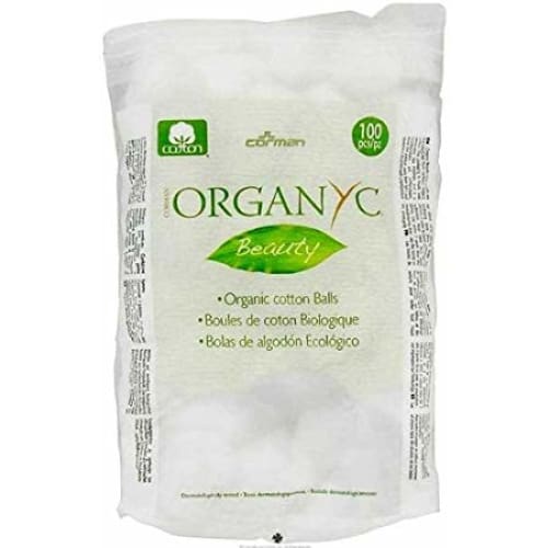 ORGANYC: Cotton Ball 100 pc (Pack of 5) - ORGANYC