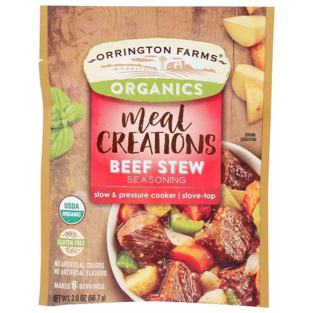 ORRINGTON FARMS ORRINGTON FARMS Organic Meal Creations Beef Stew Seasoning, 2 oz