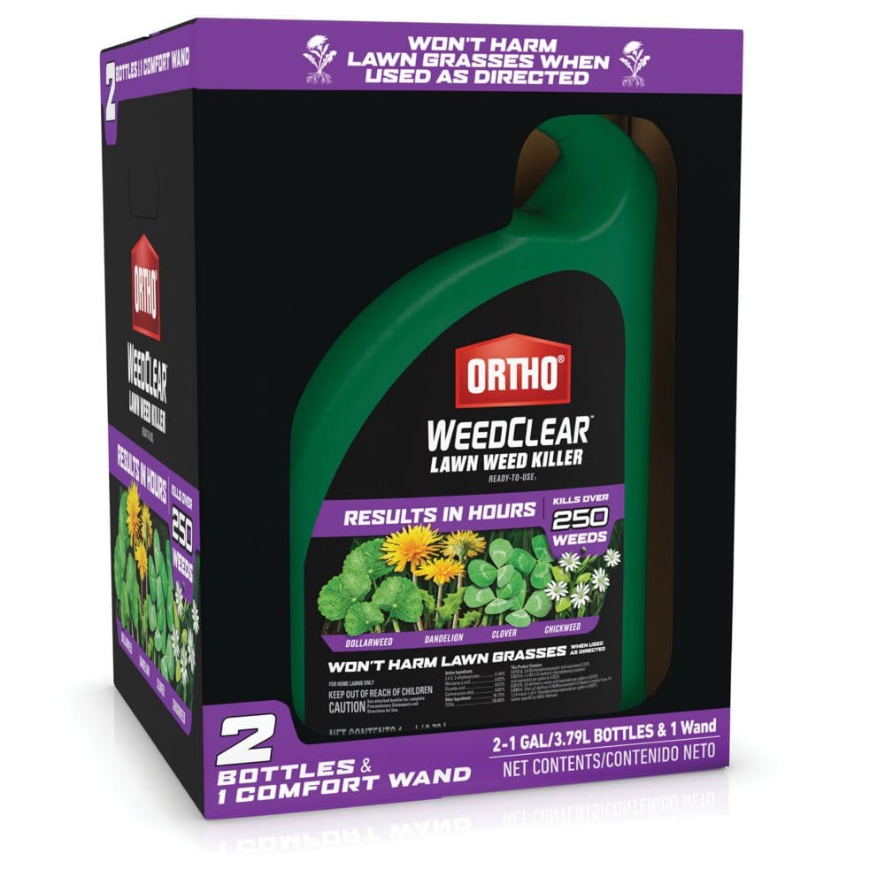 Ortho WeedClear Lawn Weed Killer Ready-to-Use1 2-Pack - Total Yard Care - Ortho