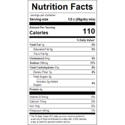 Our Family Chicken Stuffing Mix 6oz (Case of 12) - Misc/Our Family - Our Family