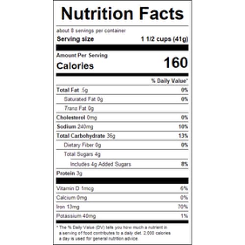 Our Family Crispy Rice Cereal 12oz (Case of 14) - Misc/Our Family - Our Family