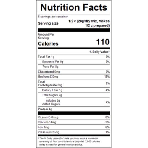 Our Family Turkey Stuffing Mix 6oz (Case of 12) - Misc/Our Family - Our Family