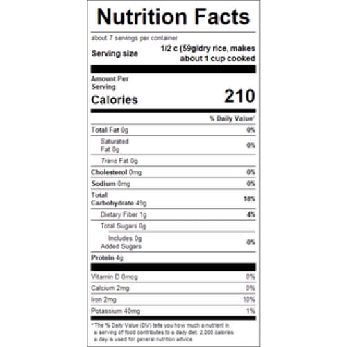 Our Family White Rice Boil-In-Bag 14oz (Case of 12) - Misc/Our Family - Our Family