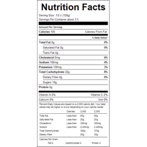 Our Family Yellow Cling Peach Halves 15.25oz (Case of 12) - Misc/Our Family - Our Family