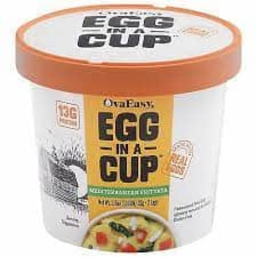 OVAEASY Grocery > Dairy, Dairy Substitutes and Eggs > Eggs OVAEASY: Egg Cup Mediterranean, 1.16 oz