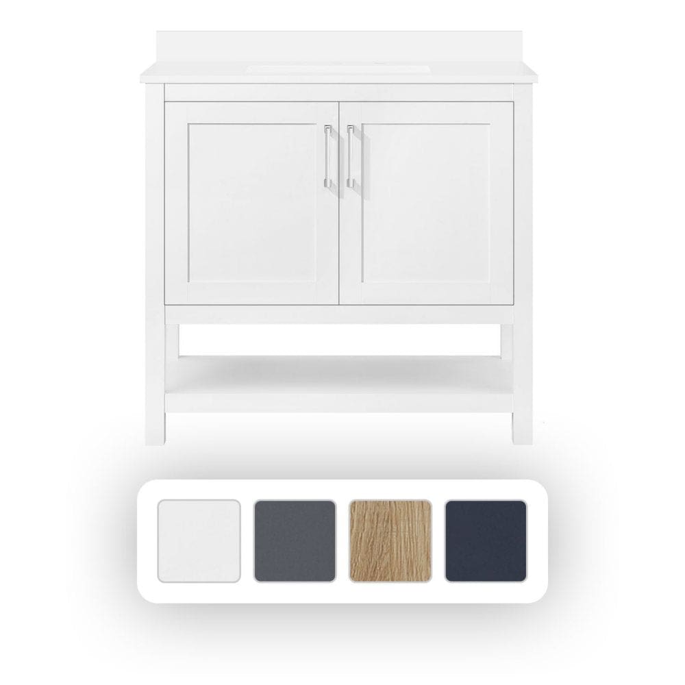 OVE Decors Vegas 36 W x 19 D Freestanding Bathroom Vanity With Sink - Vanities & Bathroom Furniture - ShelHealth