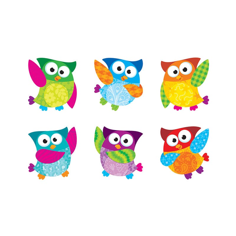 Owl Stars Mini Accents Variety Pack (Pack of 10) - Accents - Trend Enterprises Inc.