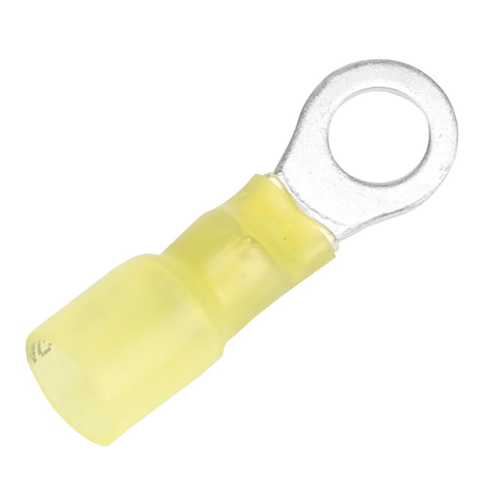 Pacer 12-10 AWG Heat Shrink Ring Terminal - 1/ 4 Stud Size - 25 Pack - Electrical | Terminals - Pacer Group