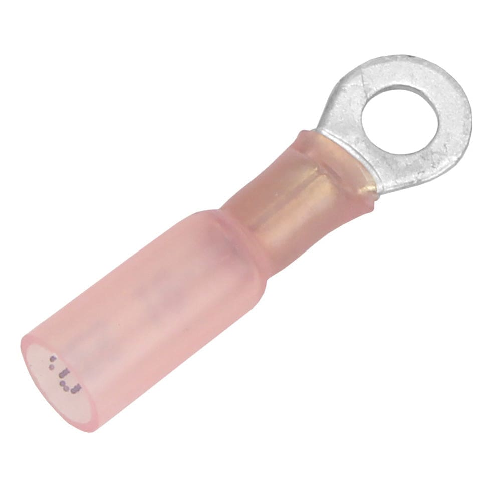 Pacer 22-18 AWG Heat Shrink Ring Terminal - #8 Stud Size - 3 Pack (Pack of 5) - Electrical | Terminals - Pacer Group